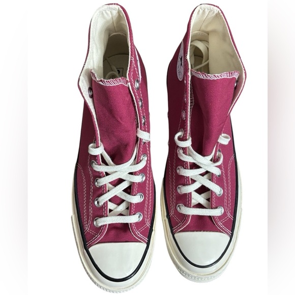 Converse Chuck Taylor 70 High Midnight Hibiscus Pink 172140C Mens 9.5 Women 11.5 - Picture 2 of 12